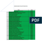 Senarai Nama Pelajar Tingkatan 1