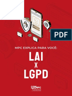 MPC Explica para Voce - Lai X LGPD - 2