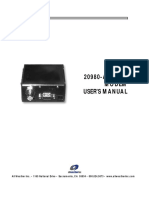 20980-A RADIO Modem User'S Manual