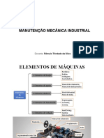 Manutenção - Aula 6 - Elementos de Máquinas