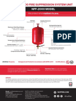 Fm-200 Fire Suppression System Unit: NFF-2000 MODEL