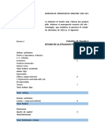 Ejercicio Presupuesto Maestro Con ESF - 1