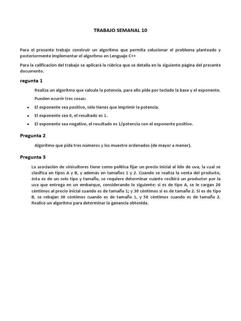 Algoritmos en C++: Potencia y Ordenación | PDF | Algoritmos | Informática