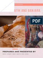 Batik and Banjara Embroidery