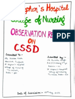 Report on CSSD by Ruchika Singh (06)