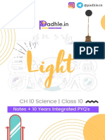 Class 10th - Light - Reflection & Refraction + Integrated PYQs