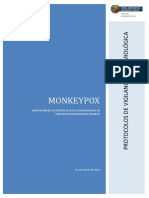 Protocolo de Vigilancia Epidemiológica de La Viruela Del Mono