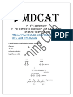 Mdcat 6 Sep