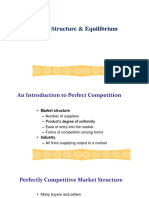 Market Structure & Equilibrium Explained