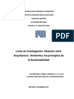 Ensayo - Línea de Investigación