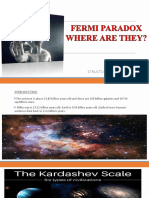 The Fermi Paradox