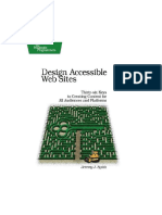 Design Accessible Web Sites by Jeremy Sydik