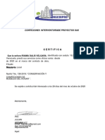 Certificación Laboral Daniel Frías Mavarez-Boal PDF