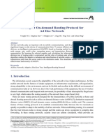 Intelligent on-Demand Routing Protocol for Ad Hoc Network