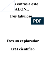 Eres Un Explorador