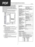 CPU With Embedded Ethernet Interface: Specifications