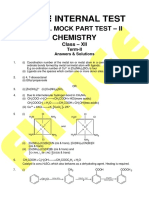 CBSE-Mock-Test_Part-Test-2_C-XII_HInts & Sols_Chemistry_10-3-22