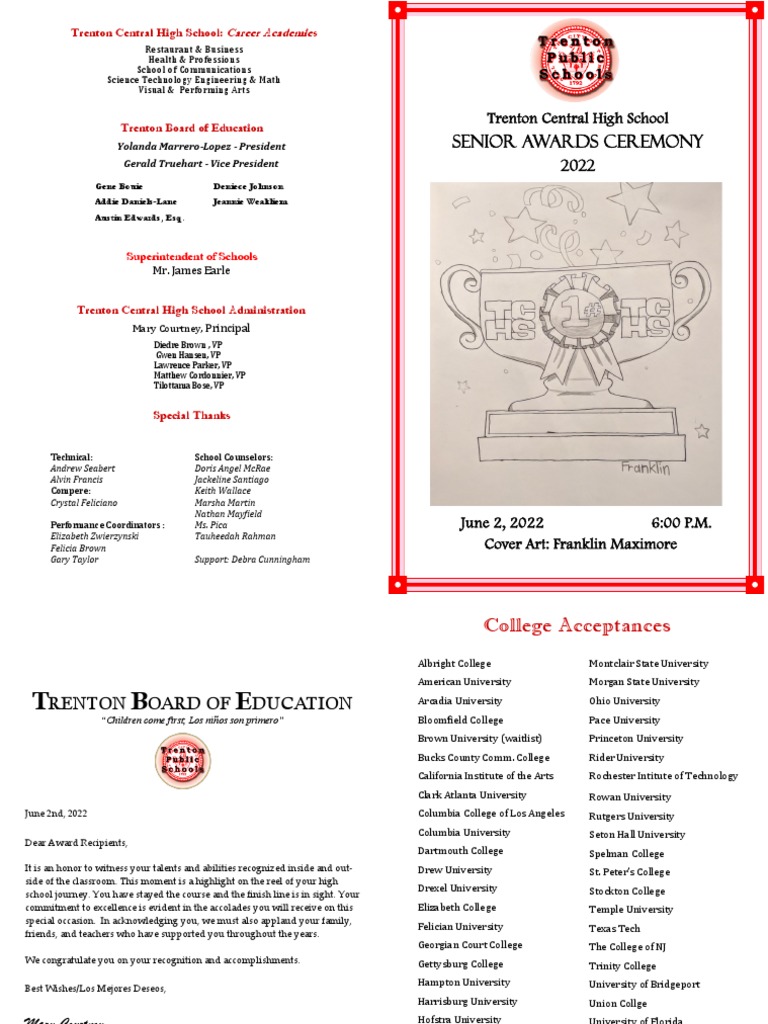 Awards Night Program 2022 | Download Free PDF | Fraternities And ...