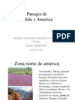 Paisajes de Chile y América: Desiertos, Bosques y Lagos