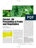 Forced - Air Precooling of Fruits and Vegetables: by Mahesh Aswaney