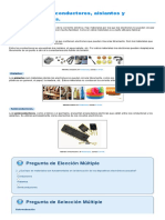 1.5. - Materiales Conductores, Aislantes y Semiconductores