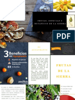 Frutas, Especias y Botánicos de La Sierra