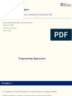 Lecture HPC 7 Programming Paradigms