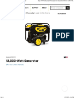 12,000-Watt Generator - Champion Power Equipment