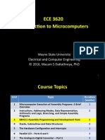 ECE 3620 Introduction To Microcomputers