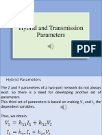 Hybrid Transmission Parameters Voice Recording