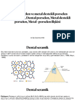 Dental Seramikler - Metal Seramikler