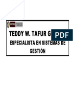 IDENTIFICACION  TEDDY