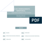 Plan de Ordenamiento Territorial - San Cristobal