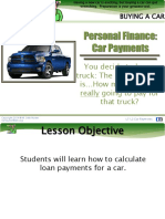 PF L11.2 Calculating Car Payments