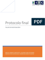 Protocolo Final: Taller de Investigación I