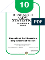 Research /ADV. Statistics: Quarter 4