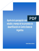 Aporte de La Percepción Remota en El Deseretificacion Graciela - Salinas