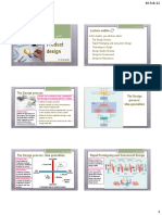 Product Design Lecture Outline