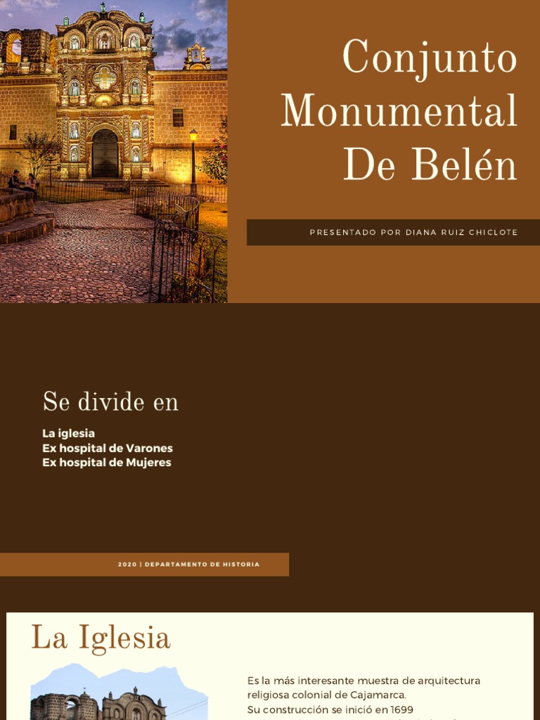 Conjunto Monumental de Belén PDF