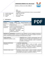 PRIMERO - SESIÓN DE APRENDIZAJE HÍBRIDO Nro 2