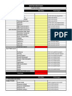 Daftar Kekayaan dan Arus Kas