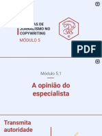 5.1 A Opinião Do Especialista