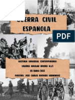 Guerra Civil Española - Valeria Aguilar Rivera