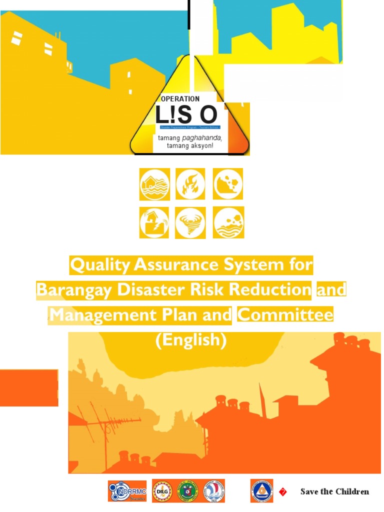 Barangay DRRM Plan Template 2024 | PDF | Hazards | Toilet