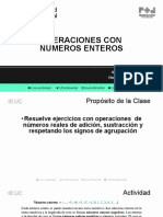 Semana 02 - 1 Operaciones Con Números Enteros