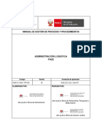 Referencia ITP Administración Logistica