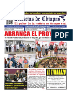 Periódico Noticias de Chiapas, Edición Virtual Viernes 03 de Junio de 2022