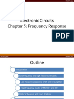 Electronic Circuits Chapter 5: Frequency Response