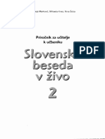 Slovenska Beseda V Živo 2 - REŠITVE