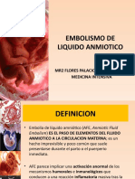 Embolismo de Liquido Anmiotico 2015 Revision